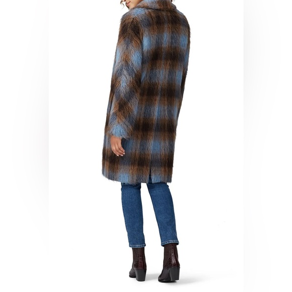 VINCE Mohair Alpaca Wool Blend Plaid - Picture 13 of 15